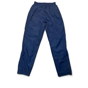 Sport Tek Kids Windbreaker Sweatpants Navy Blue Netting Inside Medium